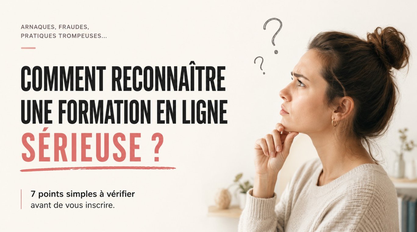 Arnaques sur les formations en ligne: 7 conseils clés à vérifier!