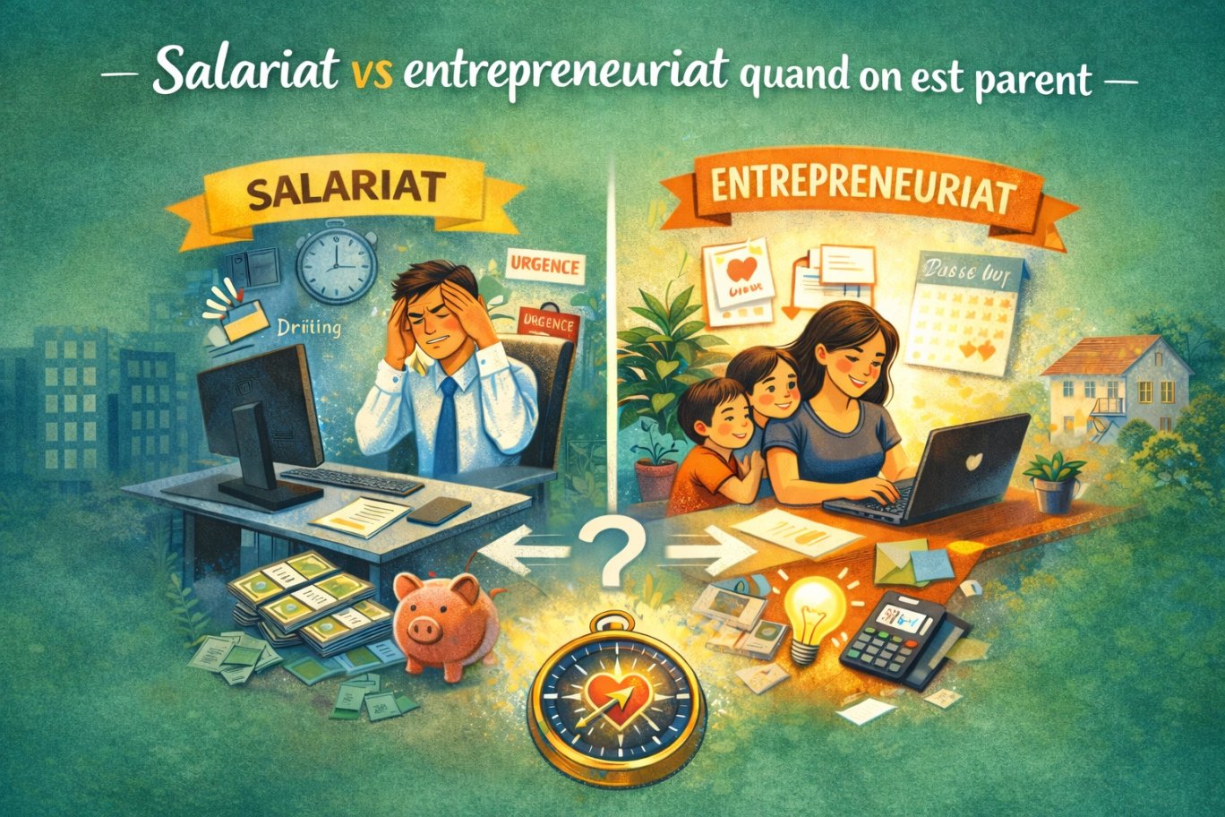 Entrepreneuriat vs Salariat le choix d'une vie plus épanouie