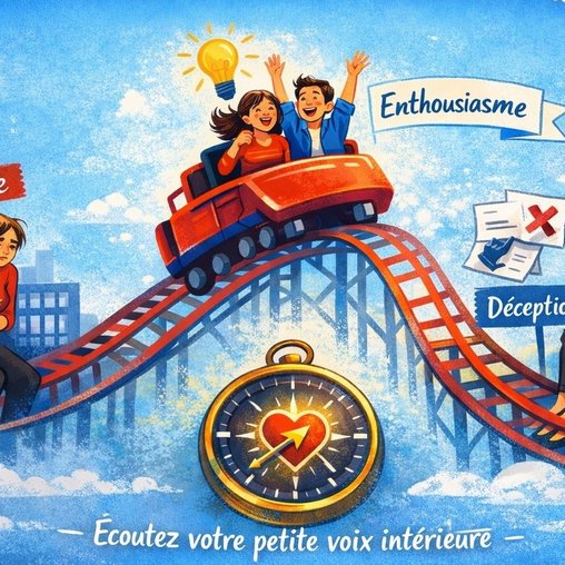 La reconversion n'est pas qu'une étape logique, c'est aussi une aventure émotionnelle